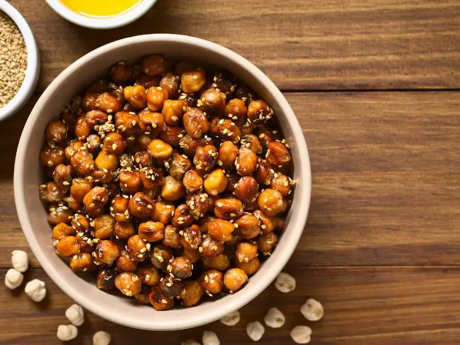 chickpeas-oven-roasted