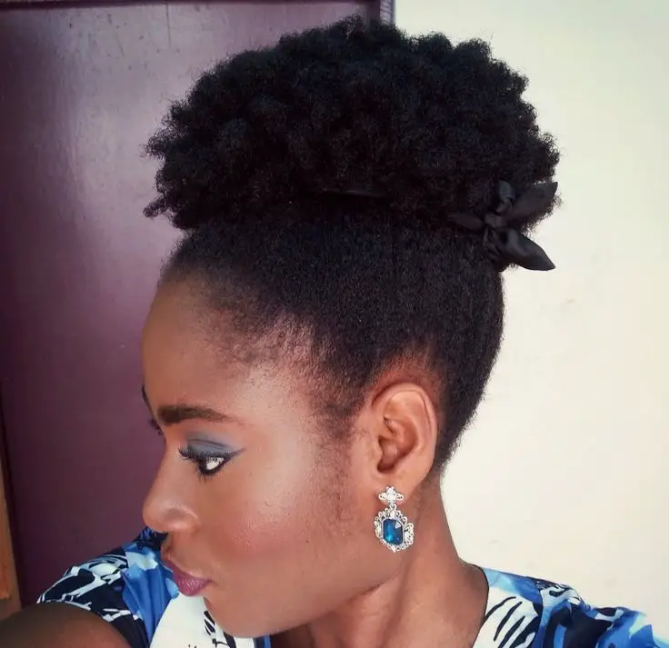 pineapple-updo-best-protective-hairstyle