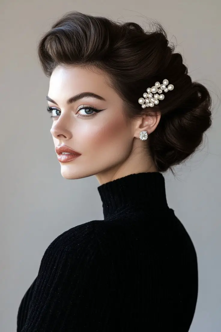 hair-clip-on-side-part