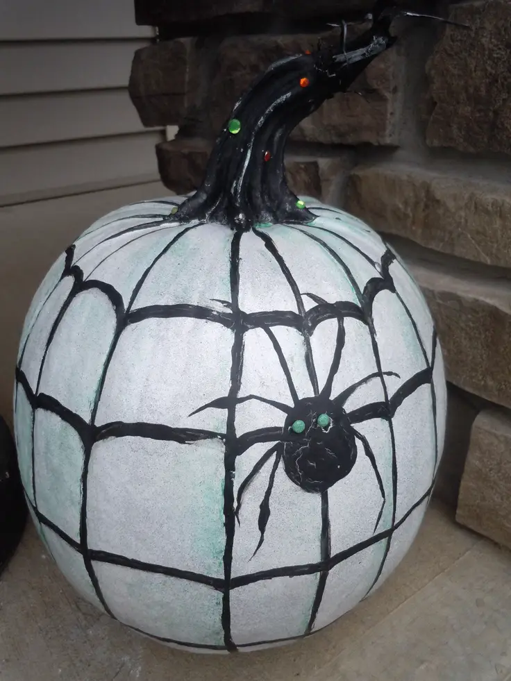 spider-silhouette-pumpkin-no-carve-ideas-for-kids