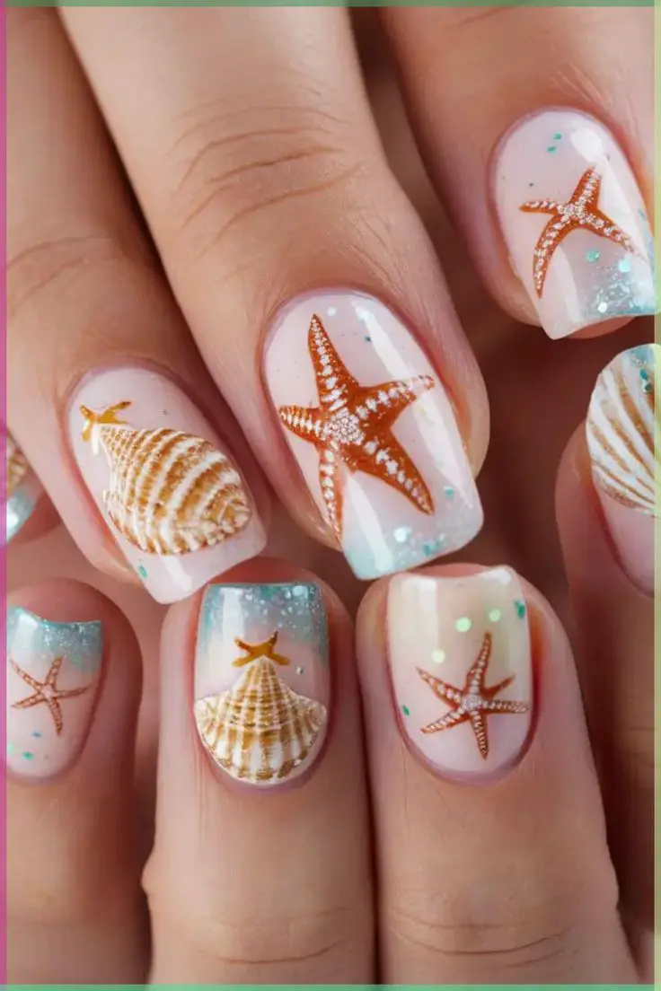 starfish-nail-design