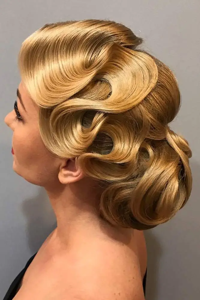 vintage-waves-bridal-hairstyle-ideas