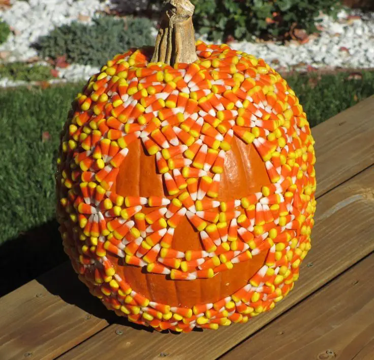 candy-corn carved-pumpkin