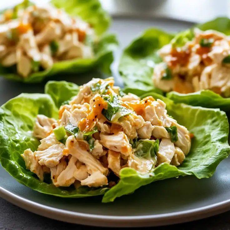 chicken-salad-lettuce-wraps