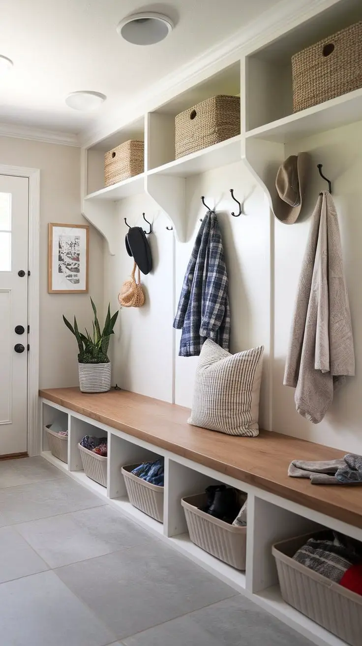 entryway-fall-zone-ways on-how-to-swtich-home-decor-from-summer-to-fall