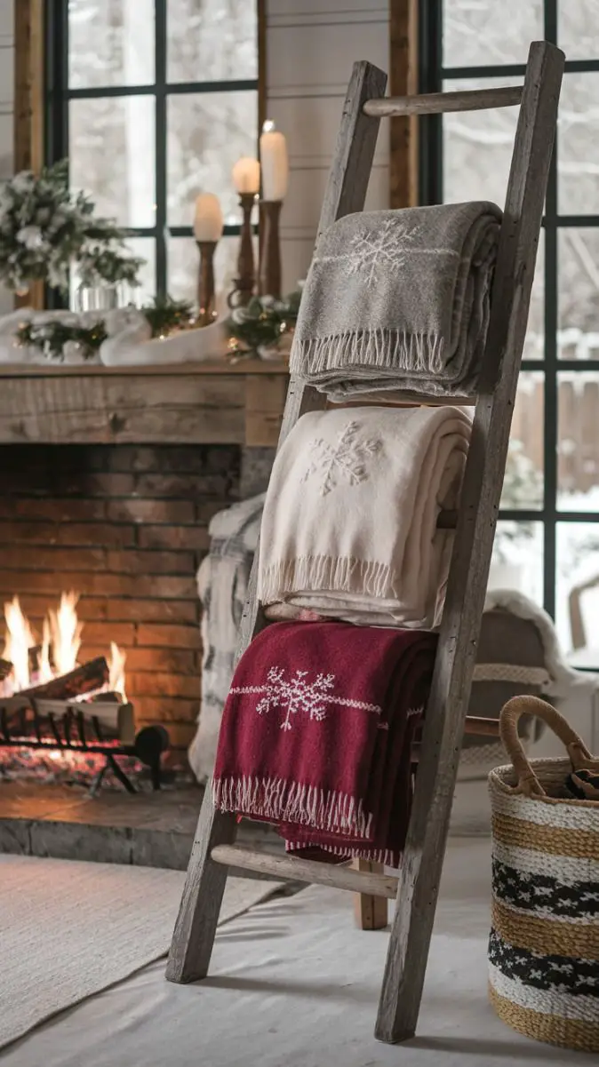 blanket-ladder-modern-farmhouse-fall-decor