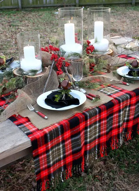 flannel-blacket-tablecloth