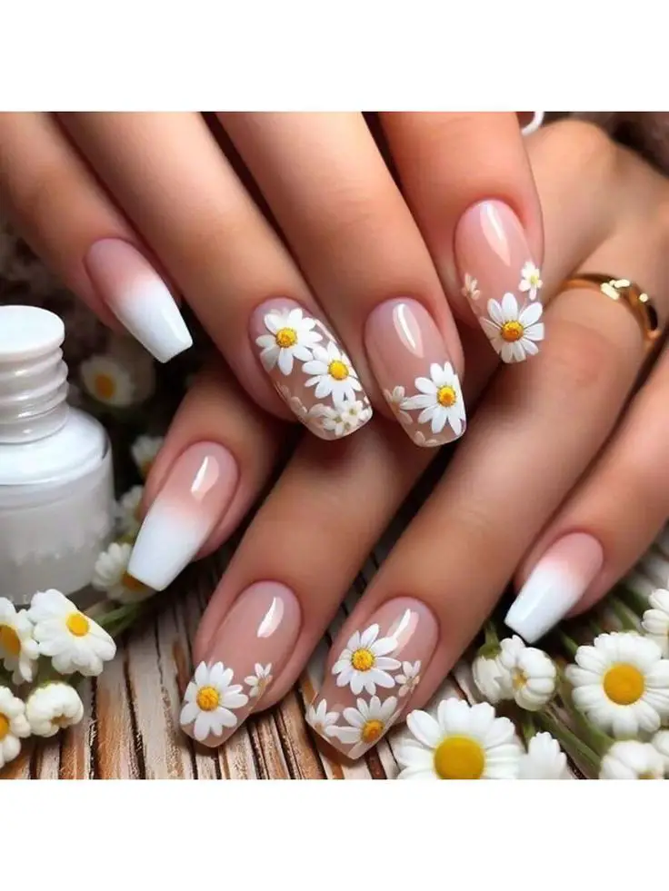 floral-nail-art-wedding-nail-ideas