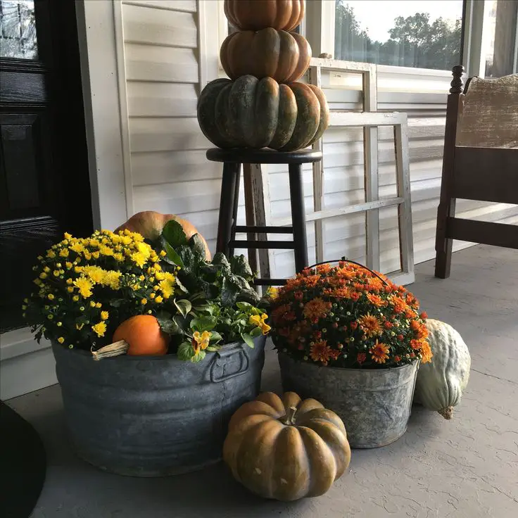 bucket-mum-display-lovely-modern-farmhouse-fall-decor