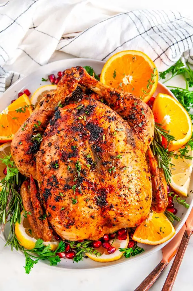 garlic-rosemary-butter-thanksgiving-turkey-recipes