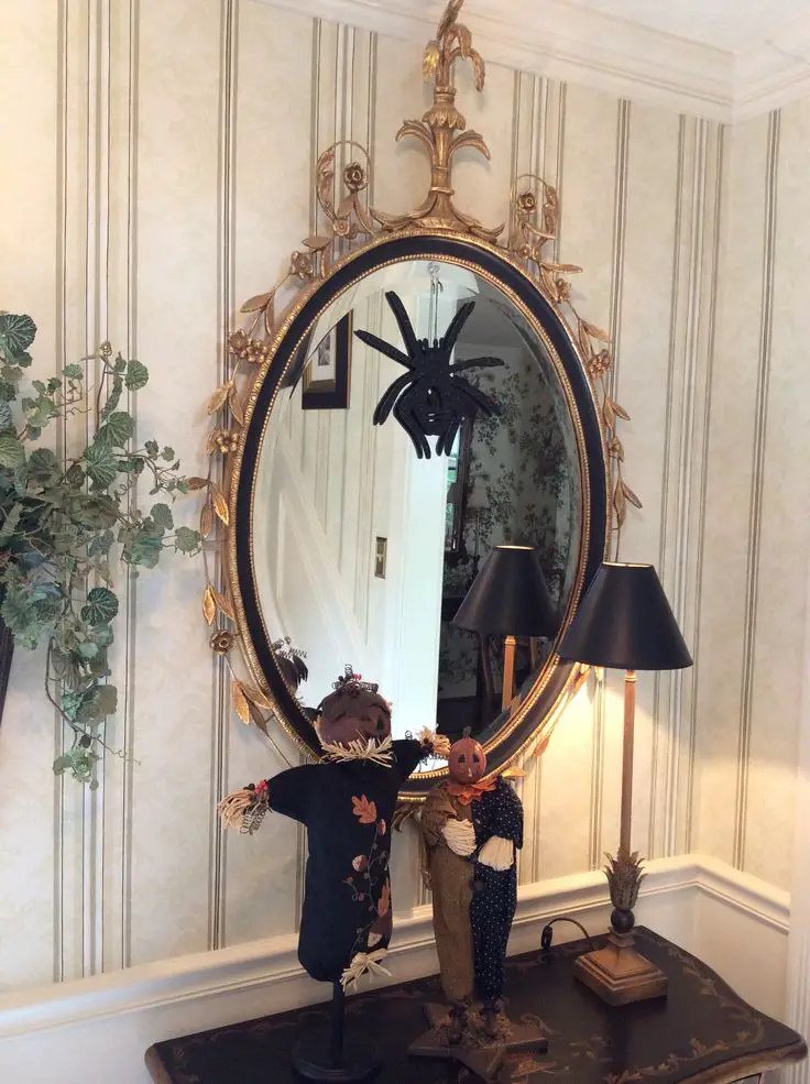 haunted-mirror-halloween-front-porch-decor-ideas