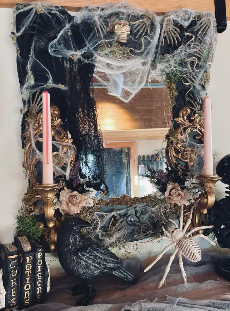 haunted-mirror-on-porch-outdoor-halloween-decor