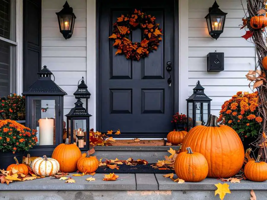 lantern-with-candle-for-wreath-ideas-for-your-front-door