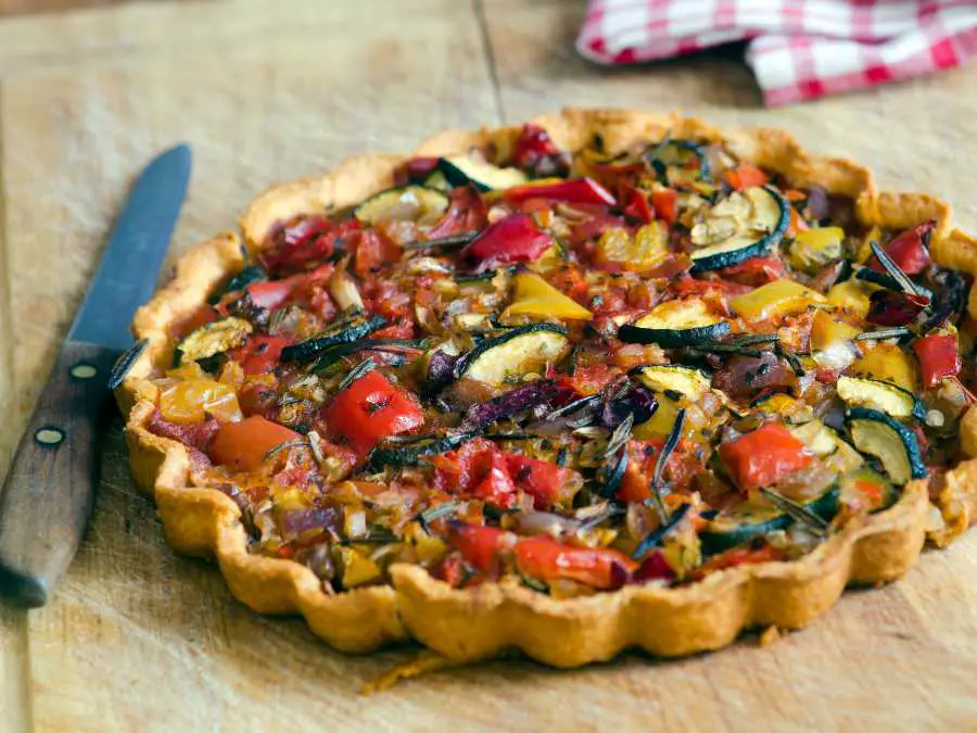 roasted-vegetable-tart