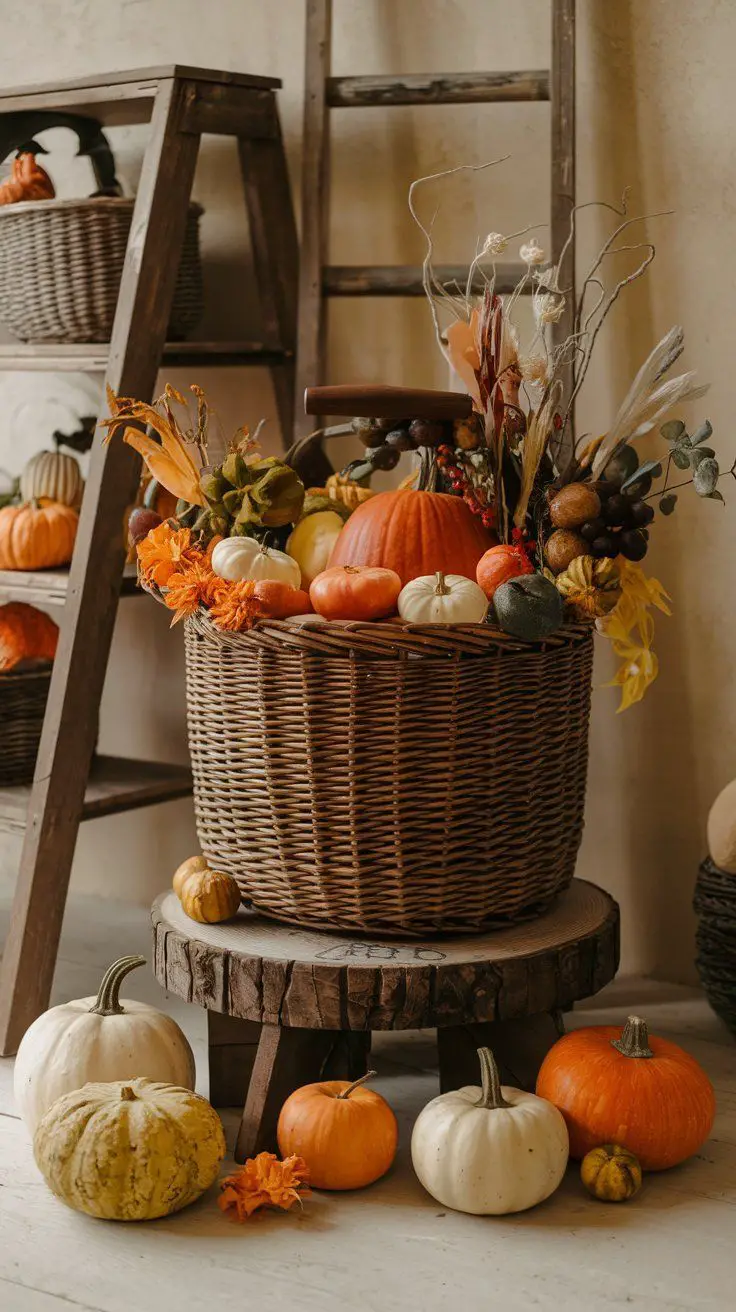 rustic-crate-display-small-porch-fall-decorating-ideas