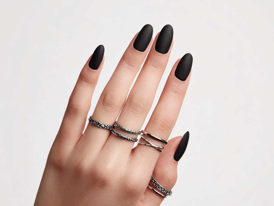 soft-matte-wedding-nails-ideas