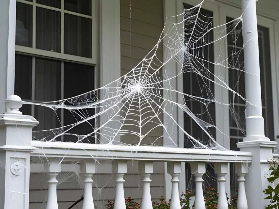 spiderweb-porch-rail-halloween-front-porch-decor-ideas