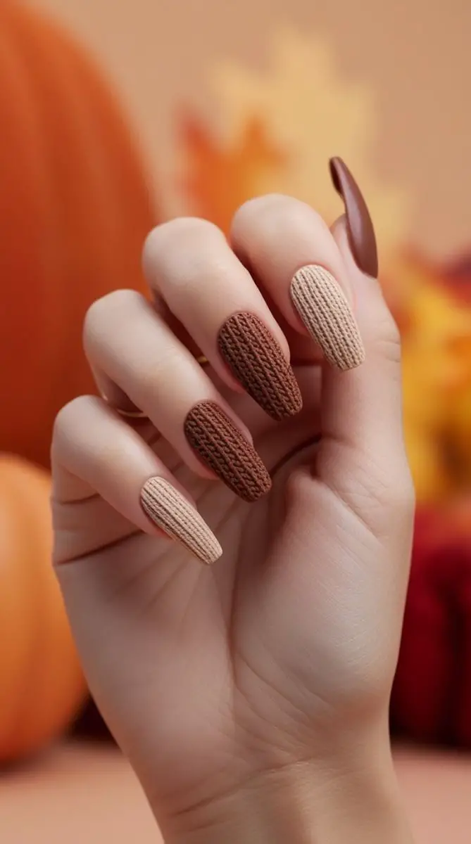 sweater-weather-texture-thanksgiving-nail-art-design