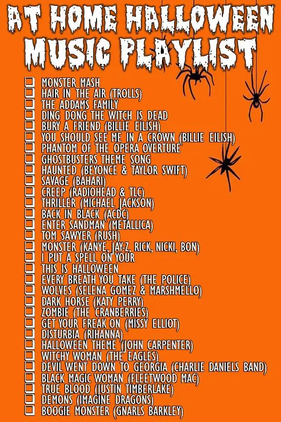 themed-music-playlist-halloween-party-ideas