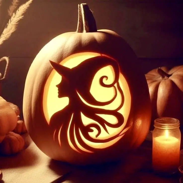 witch-hat-unique-pumpkin-carving-ideas
