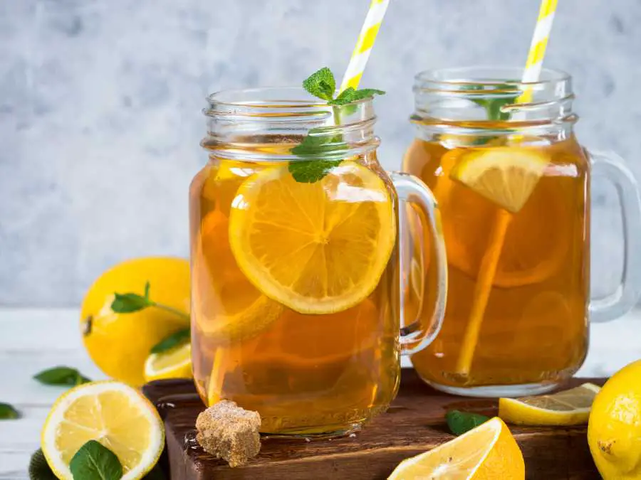 citrus-infused-iced-green-tea