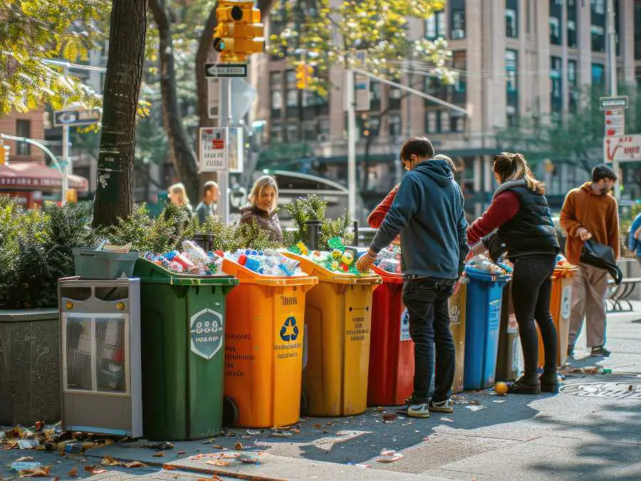 waste-sorting-station