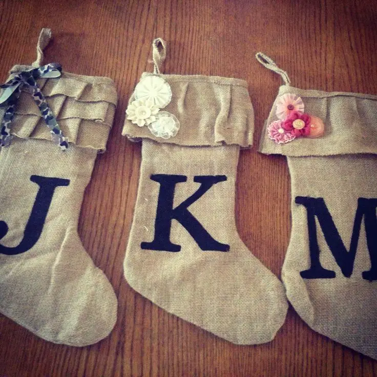rustic-burlap-stocking-with-baby-accents