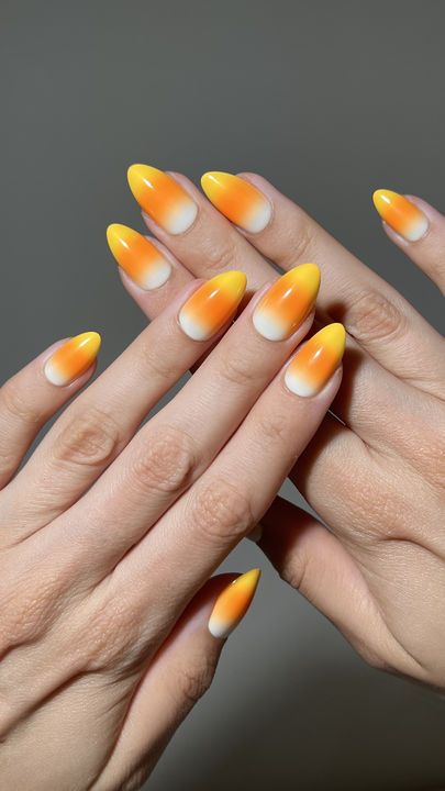 candy-corn-gradient-cute-halloween-nail-arts-tutorial