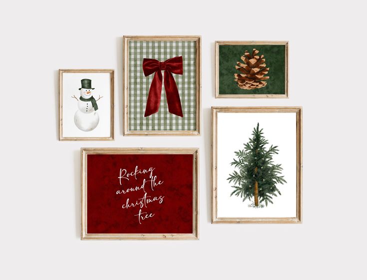 christmas-themed-wall-art-christmas-living-room