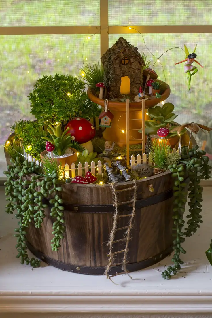 mini-green-in-planters-with-fairy-lights