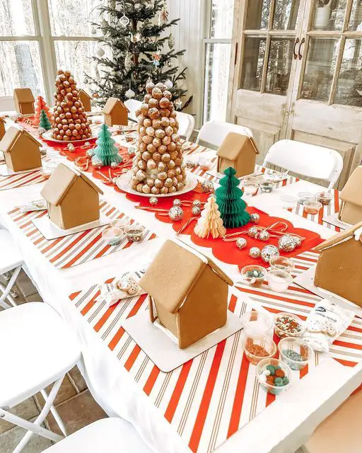gingerbread house party