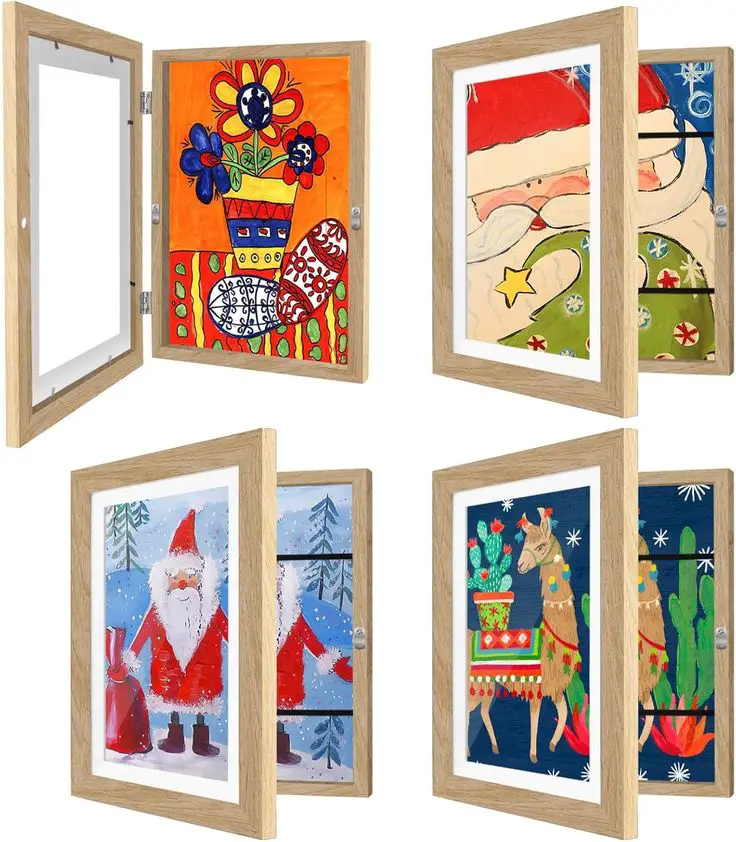 swap-art-with-printable-in-existing-frames-christmas-decor-hack-for-small-apartments