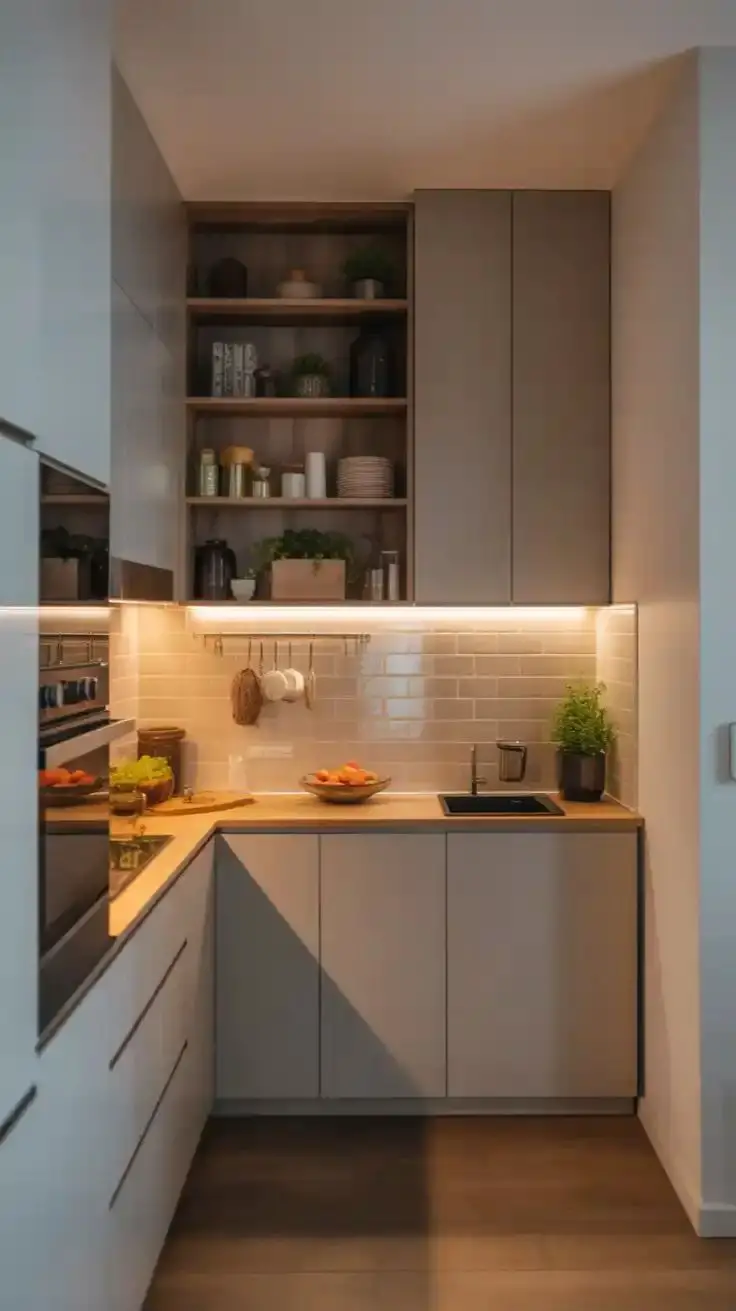 under-cabinet-glow-in-the-kitchen-decor-hack-for-small-apartment