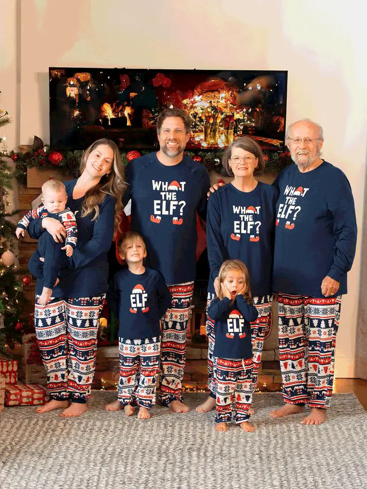blended-family-solutions-adorable-matching-family-christmas-pajamas