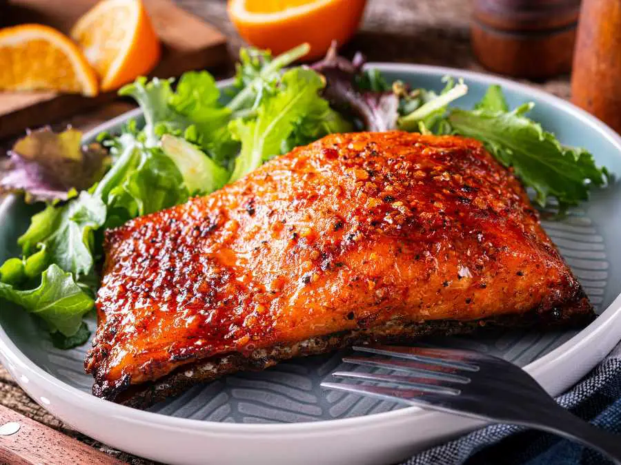 baked-salmon-with-honey-glaze