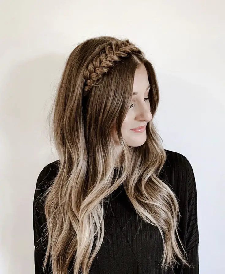 braided-headband-winter-hair-braid-ideas