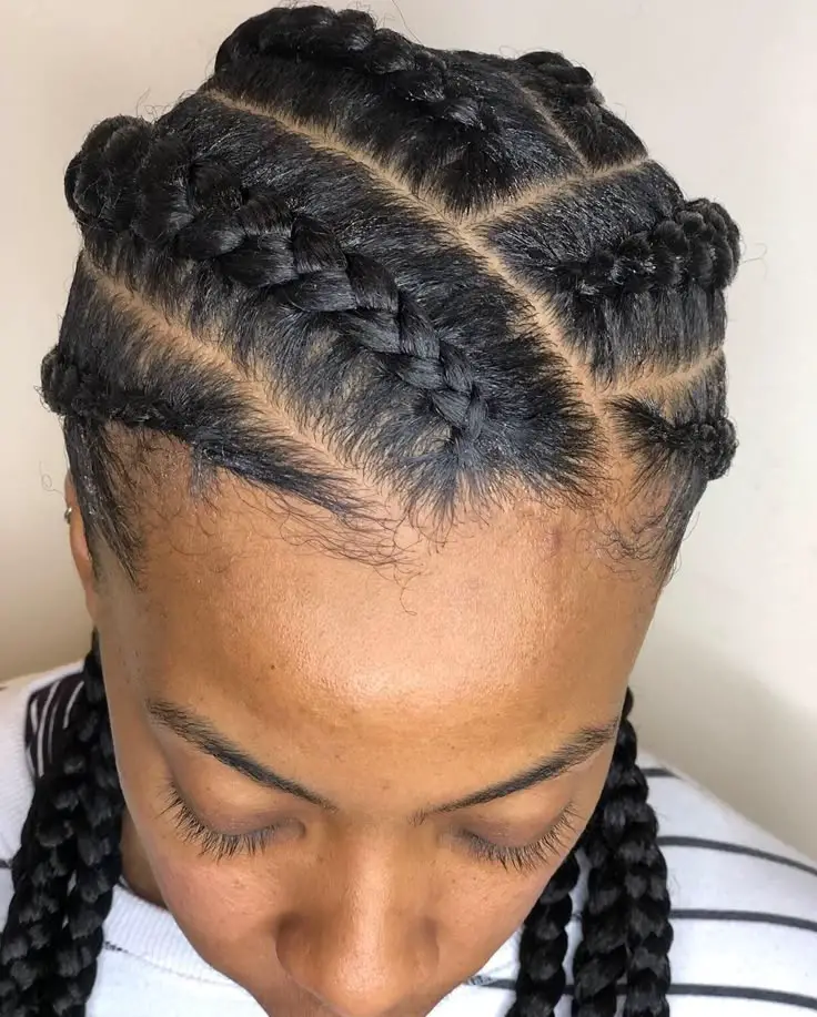 feed-in-braid-stunning-hairstyle-for-black-women