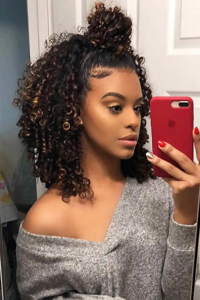 half-up-top-knot-with-curls