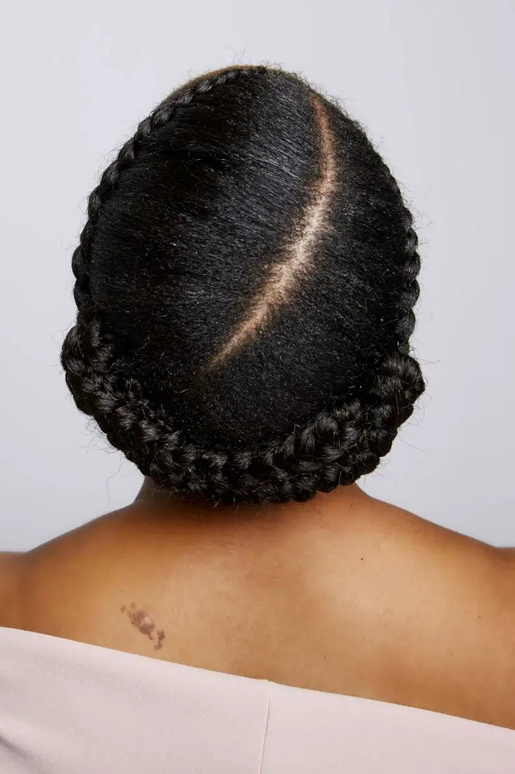 halo-or-crown-braid-stunning-winter-hairstyle-black-stunning