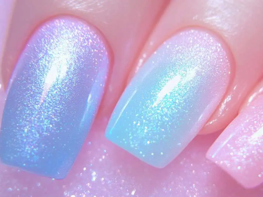 icy-blue-glitter-stunning-christmas-nail-ideas
