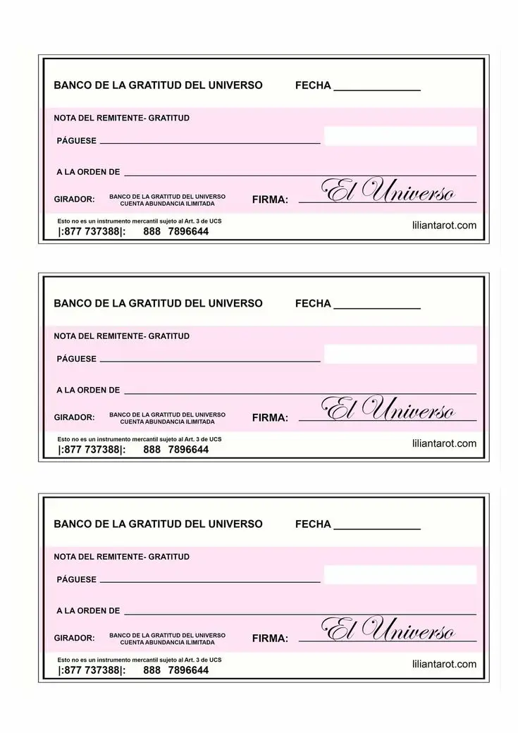 money-manifestation-template