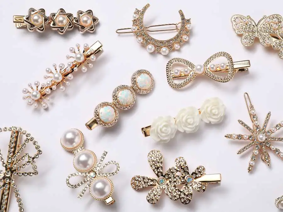 sparkly-hair-clips-and-pins-stunning-holiday-party-hairstyle-tutorial