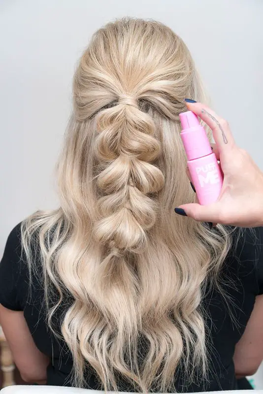 damp-or-lightly-spritized-hair-creative-christmas-tree-braid-hairstyle-ideas