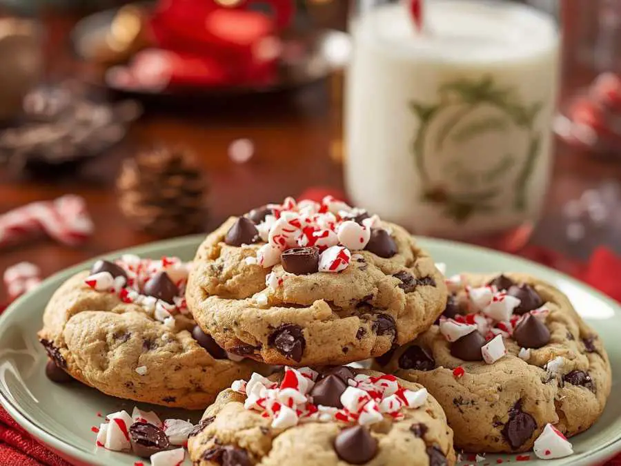chocolate-chips-peppermint-cookies-christmas-baking-ideas