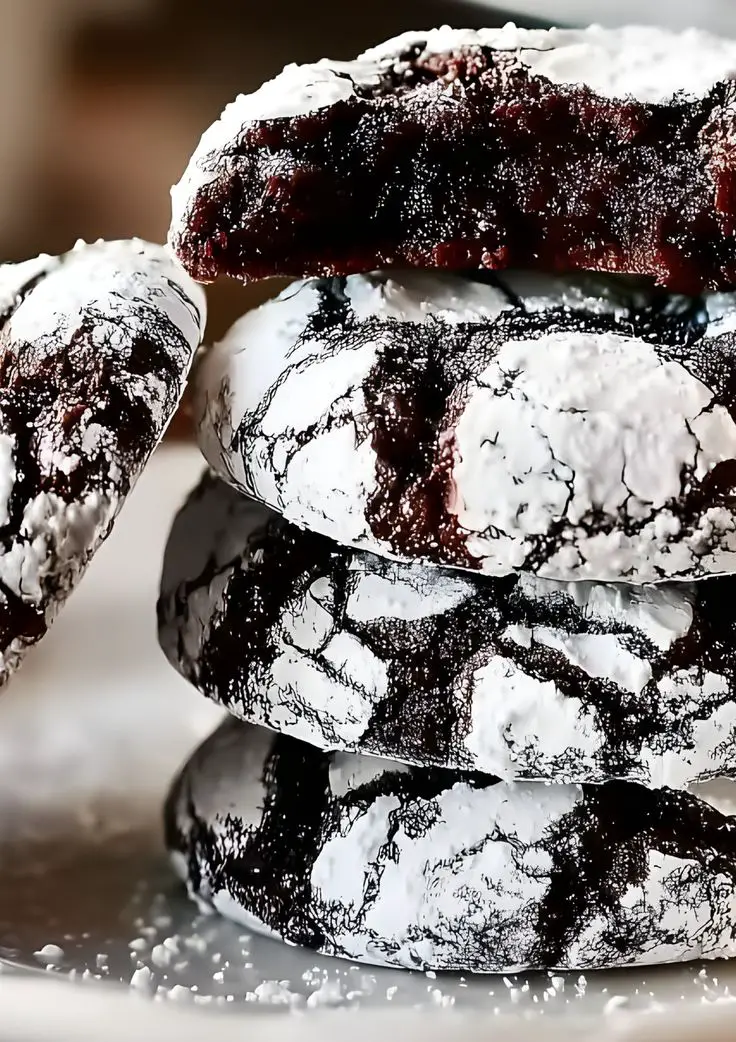 chocolate-crinkle-cookies