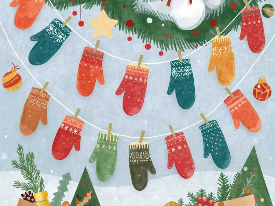 diy-mittens-garland-winter-craft-ideas