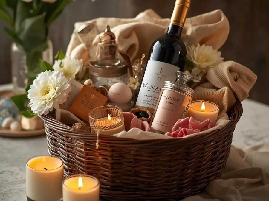 elegant-wine-spa-basket-thoughtful-christmas-basket-gift-ideas-for-family