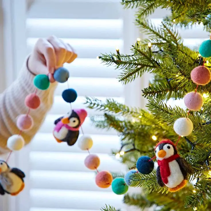 felt-winter-garlnd-winter-craft-ideas