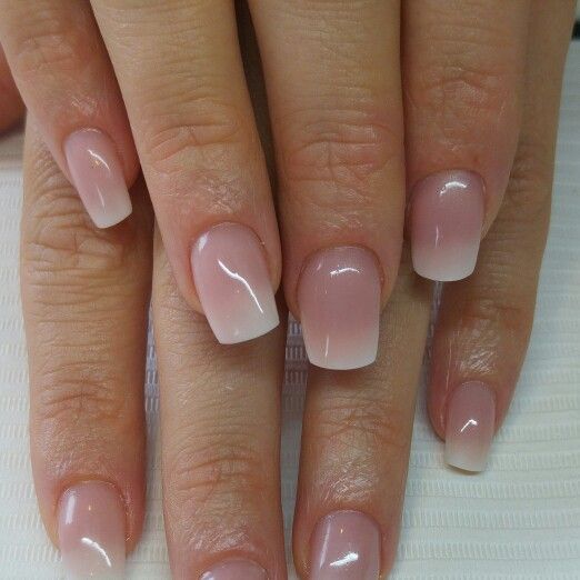 frosted-french-fade-lovely-winter-nail-ideas
