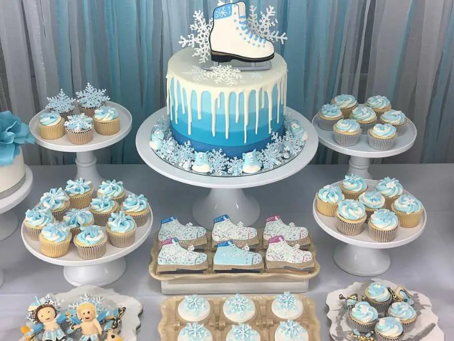 ice-skating-inspired-dessert-display-winter-wonderland-party-ideas